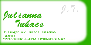 julianna tukacs business card